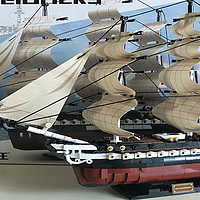 小鲁班积制模王系列——宪法号风帆护卫舰