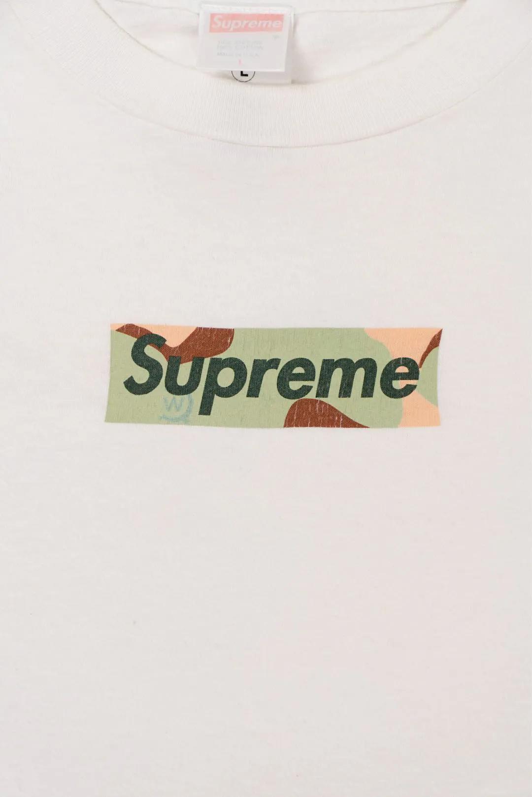 佳士得呈献首个且唯一完整的Supreme Box Logo T裇珍藏