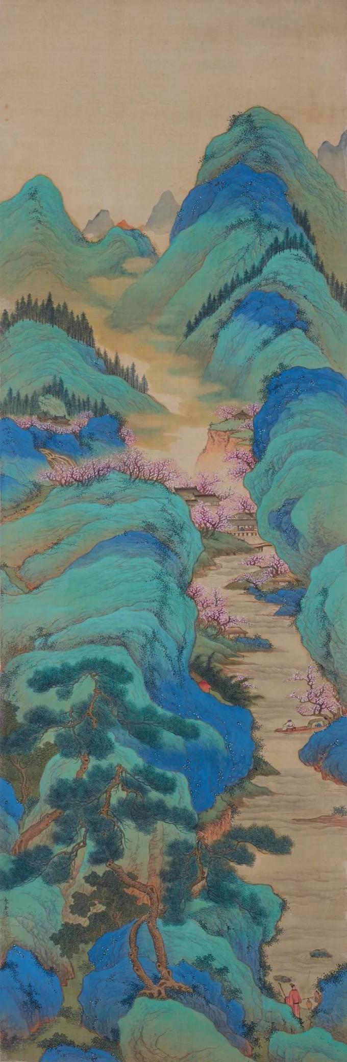 广州艺术博物院开年大展50余件明清绘画还原古代春日生活