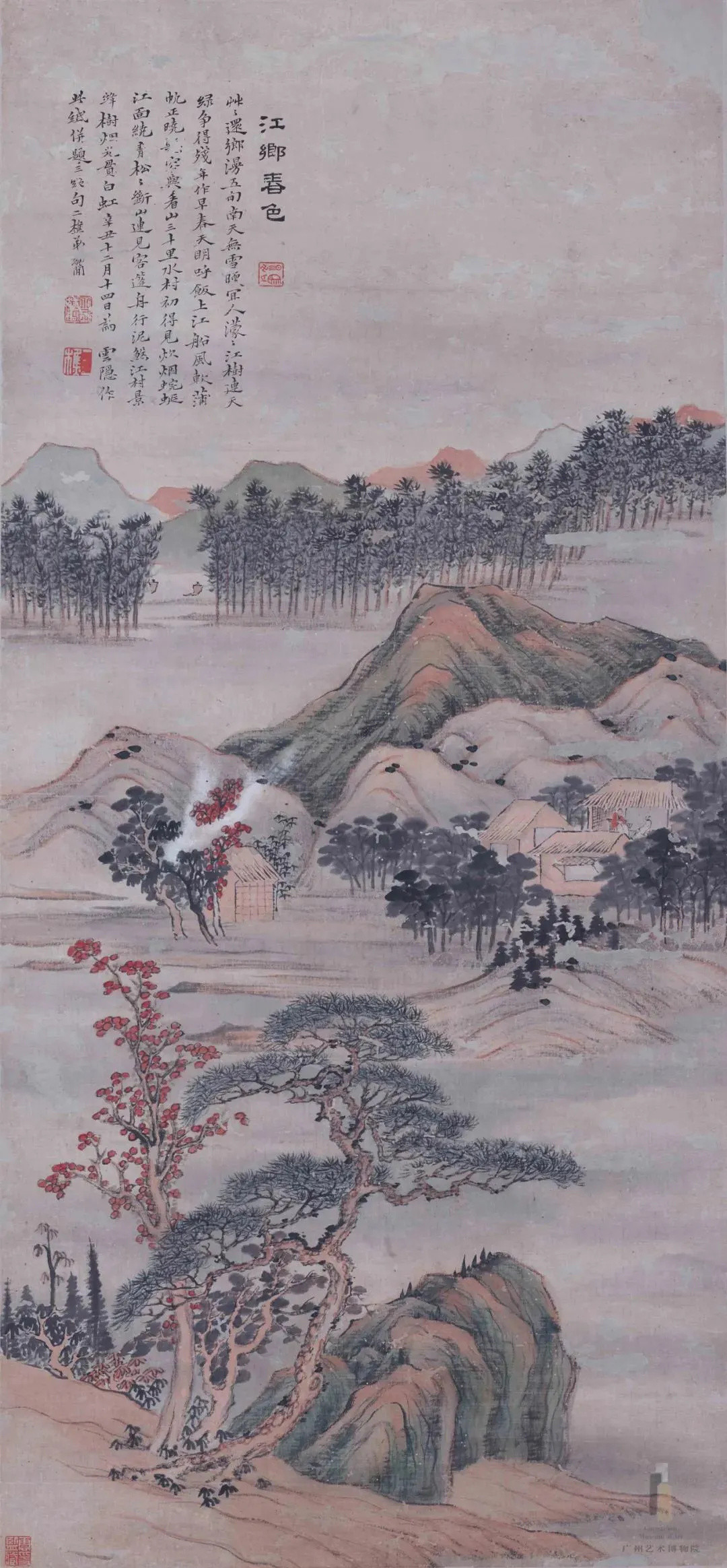 广州艺术博物院开年大展，50余件明清绘画还原古代春日生活