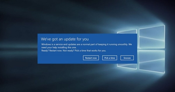 用户可以放心使用了：微软终于修复Windows 10随机重启问题
