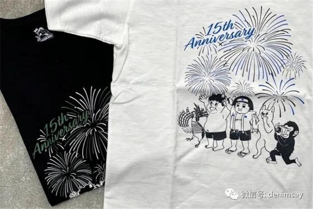 MOMOTRAO桃太郎15周年纪念系列来了，牛仔裤夹克T恤都有惊喜～