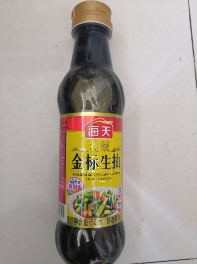 海天金标生抽500ml