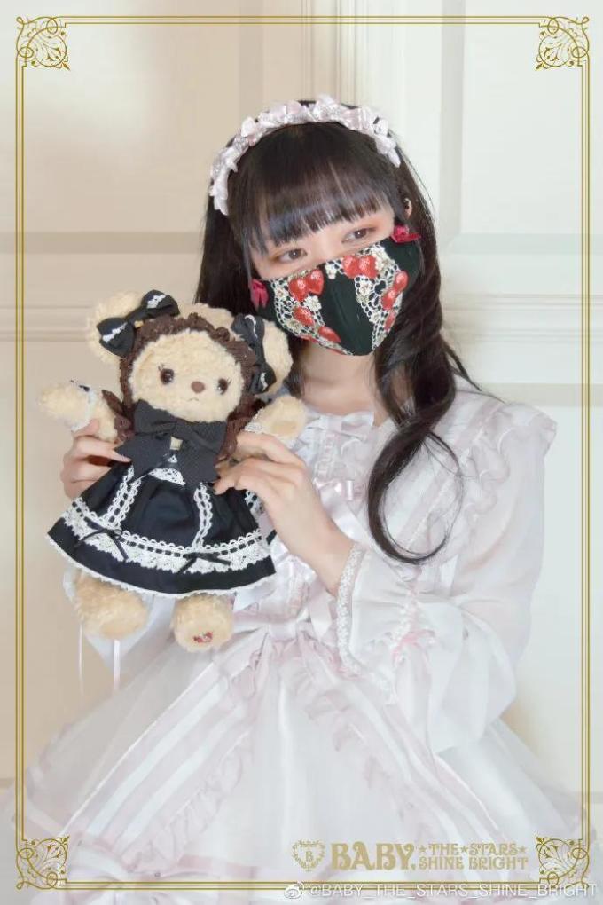 充满少女幻想的口罩原来长这样~五款lo里lo气的口罩来啦!