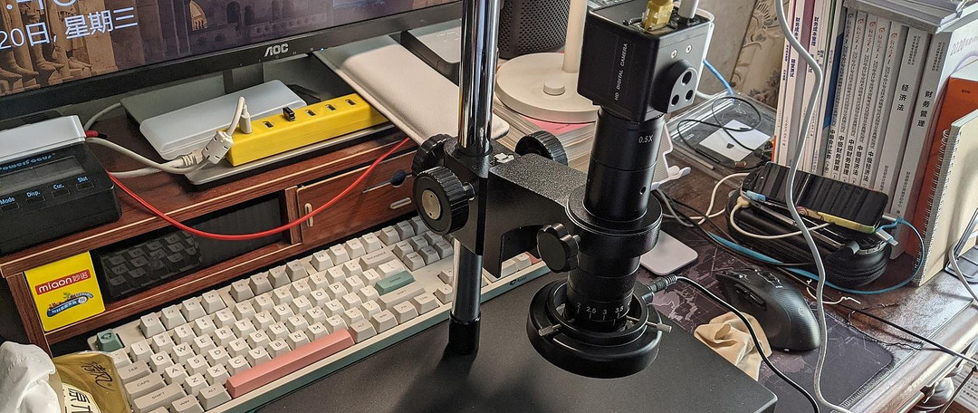 150块超低成本‘‘DIY’’一台数码显微镜
