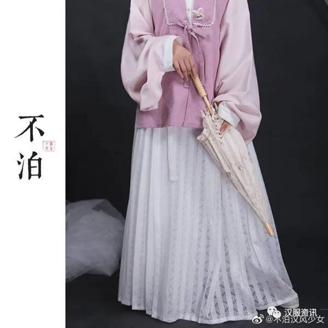 汉服白菜系列:8款不过百的汉服褶裙来了!