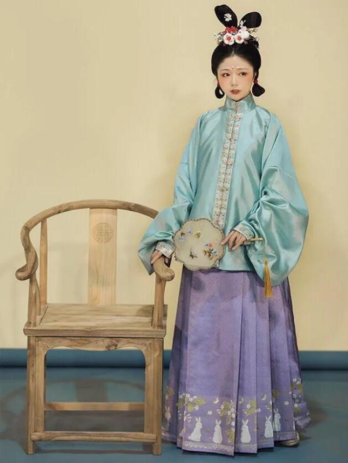 看形制汉服马面裙100多元好好看200多元更好看