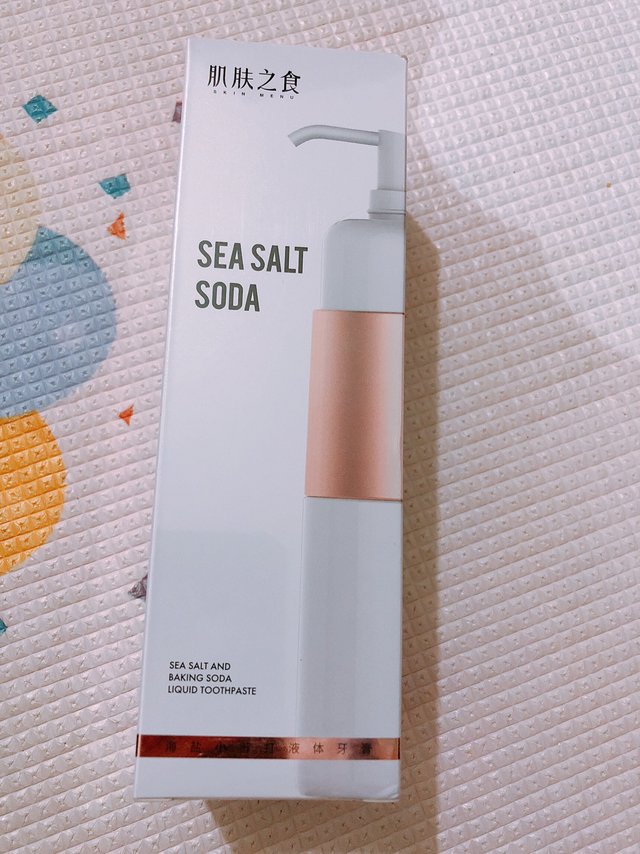 肌肤之食泡沫液体牙膏