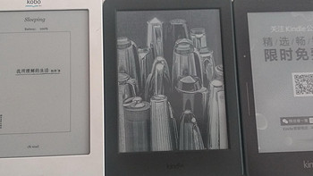 捡漏回来的kindle 558，和前辈后辈的简单对比评测