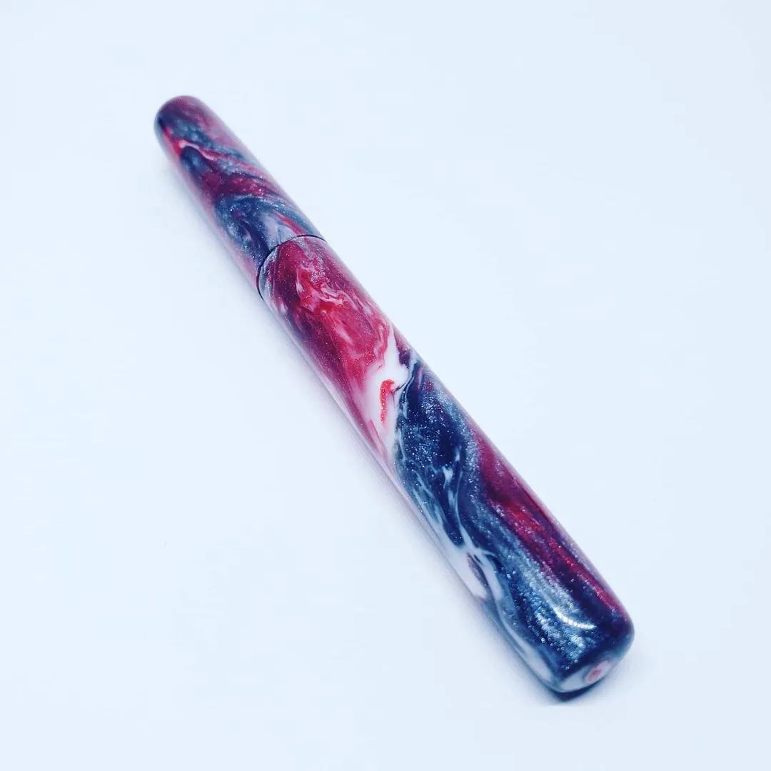 如钻石般闪烁的材料,制成钢笔后美翻了!