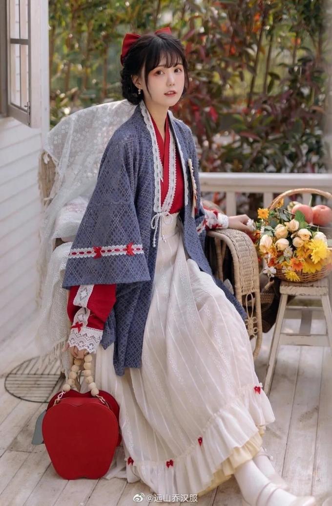 看形制丨七款宋制褙子和衫汉服分享