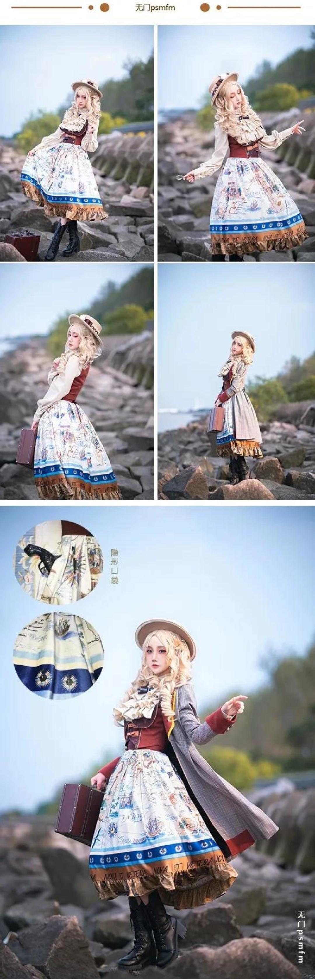 Lolita也可以蒸汽朋克!五款蒸汽朋克风的小裙子分享~