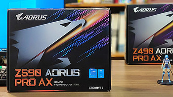 500系主板来了，技嘉Z590 AORUS PRO AX小雕PRO主板评测，10700K跑了跑