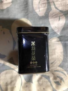 花茶初尝，张一元茉莉花茶黑罐50g