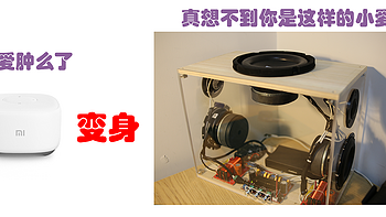 DIY:小爱音箱MINI改200W双声道蓝牙音箱,语音控制