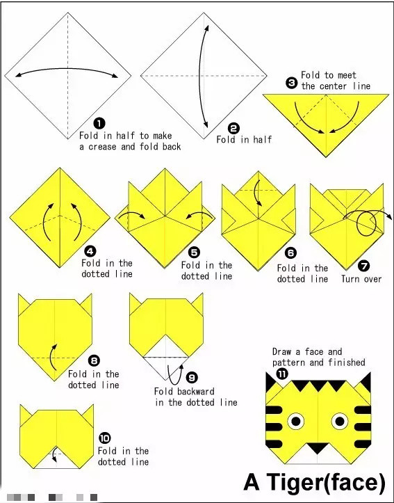  50个折纸创意 ，带上孩子一起学习～