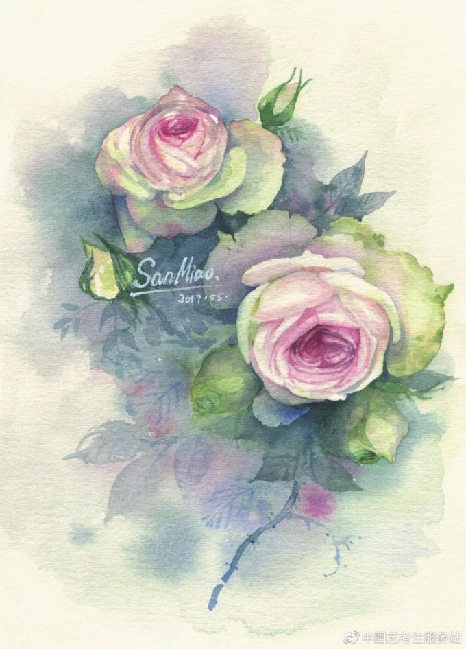 水彩教程 15种水彩基本技法 练完就能入门了 美术用品 什么值得买