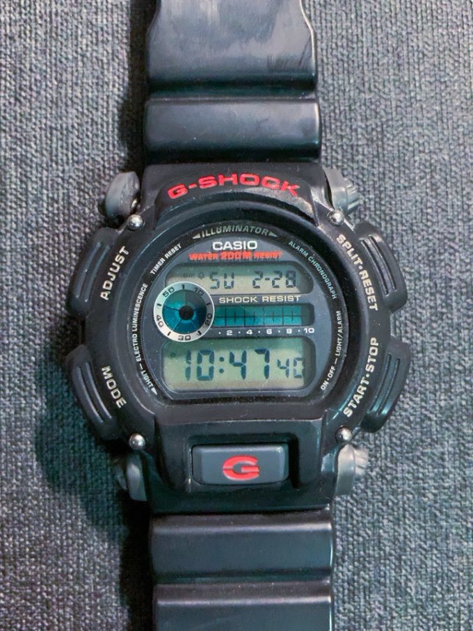 卡西欧男款石英表怎么样 casio dw9052最质朴的军版手表_什么值得买