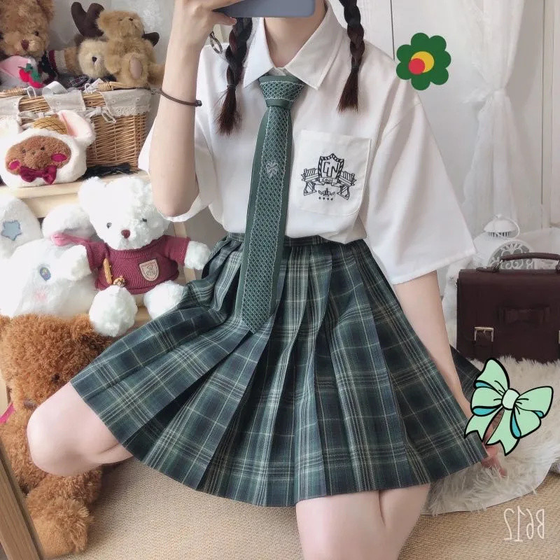 JK制服 | 开学季绿格JK安利