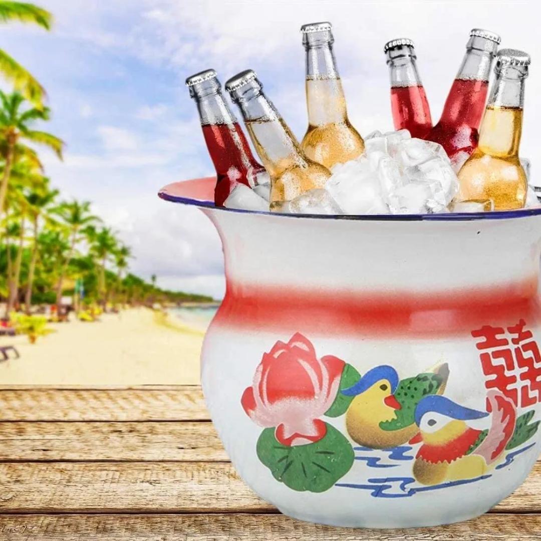 饮料↓比如在家里可以用来装水果↓所谓「东方不亮西方亮」「我之痰盂