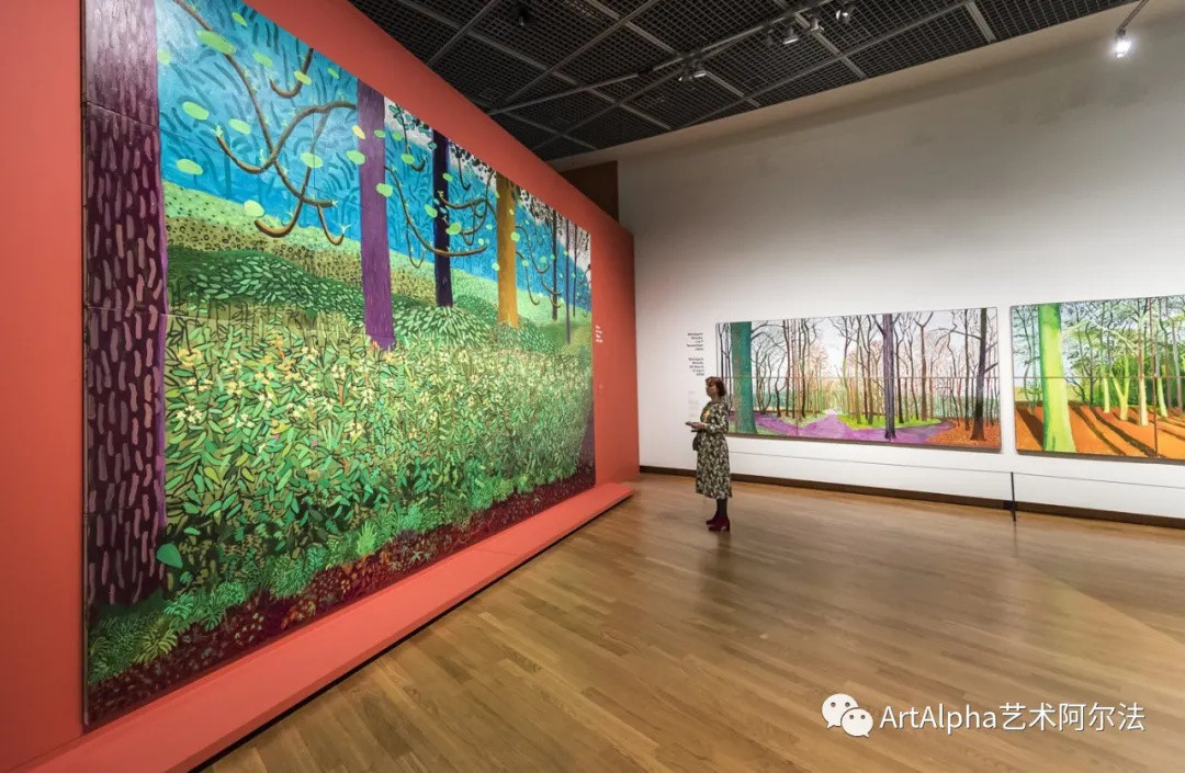 世纪对话，大卫·霍克尼&梵高大展在美国举行，看两位天才如何描绘自然的风景
