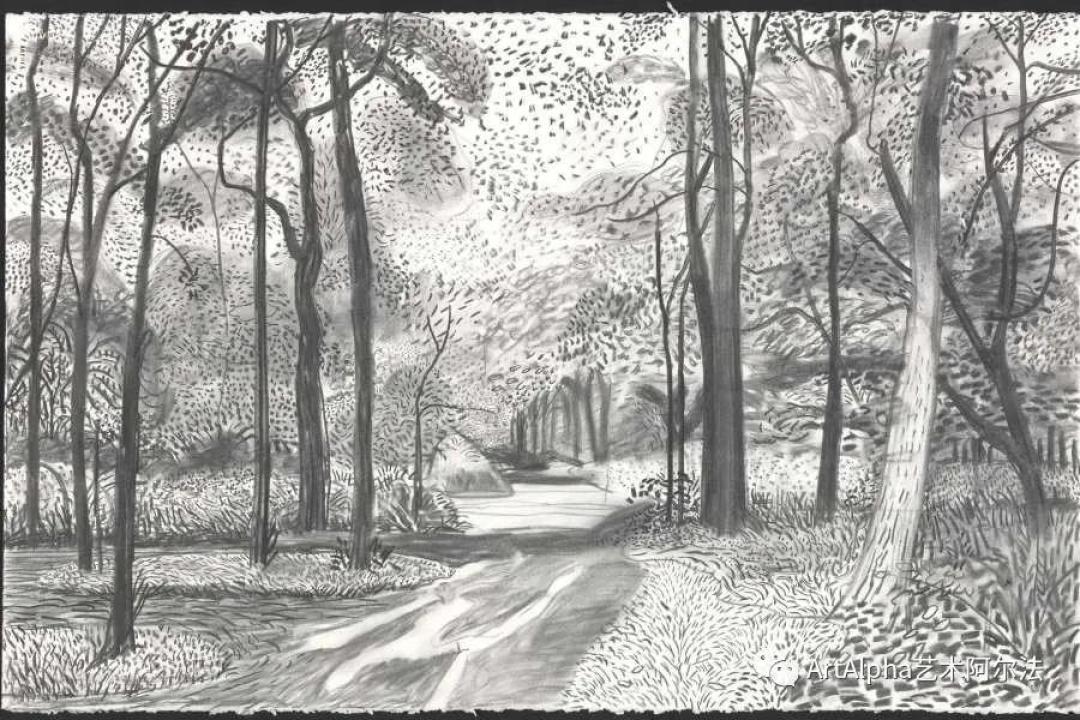 世纪对话大卫霍克尼梵高大展在美国举行看两位天才如何描绘自然的风景