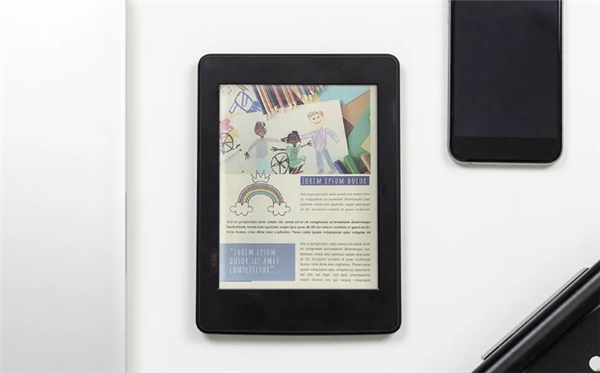 E Ink宣布新一代彩色电子书出货，7.8英寸面板、色彩鲜艳三倍