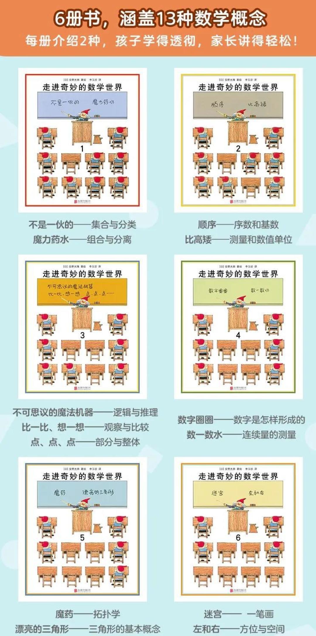 开学季书单之——课外数学启蒙先学什么好