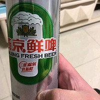 纯正的燕京啤酒味！地道！