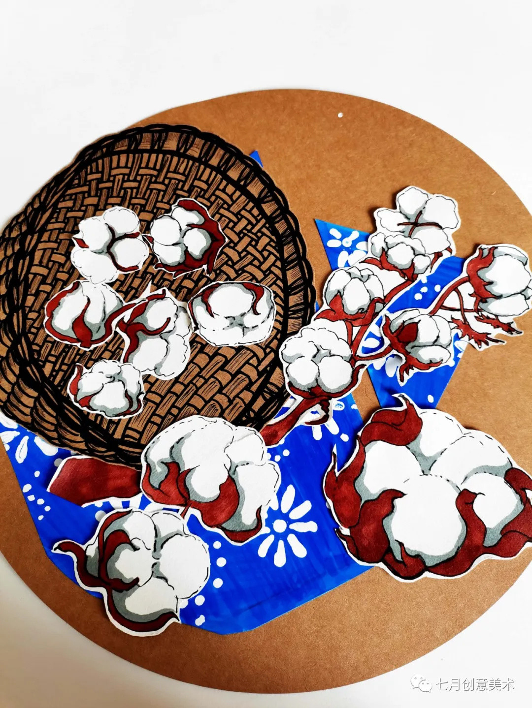 绘画教程教你怎么画可爱的棉花