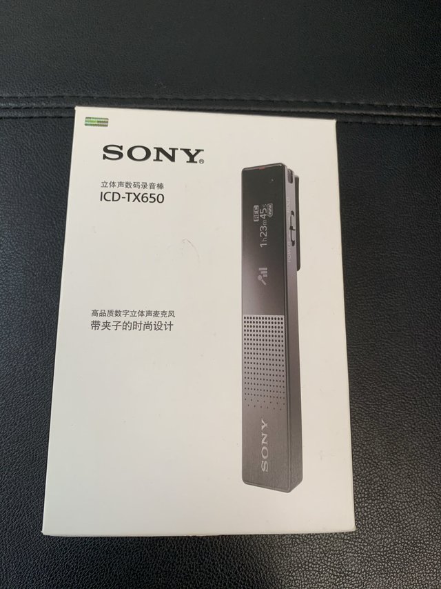 索尼录音笔,好用。
