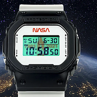G-Shock 再推 NASA 特别纪念版腕表 | 用最经典的黑白配色展现航天飞机的美感