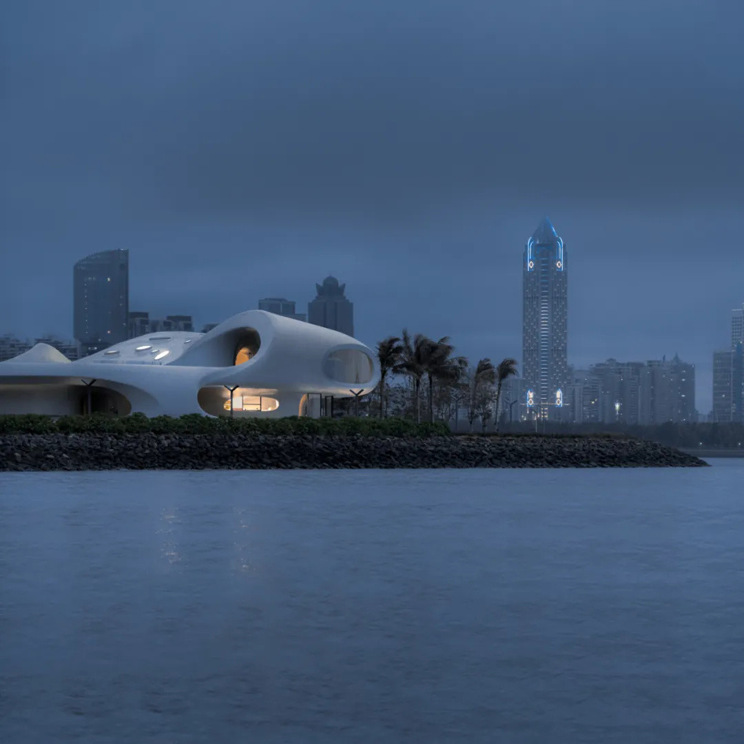 云洞图书馆惊艳落成:静处于陆地与海洋之间的建筑