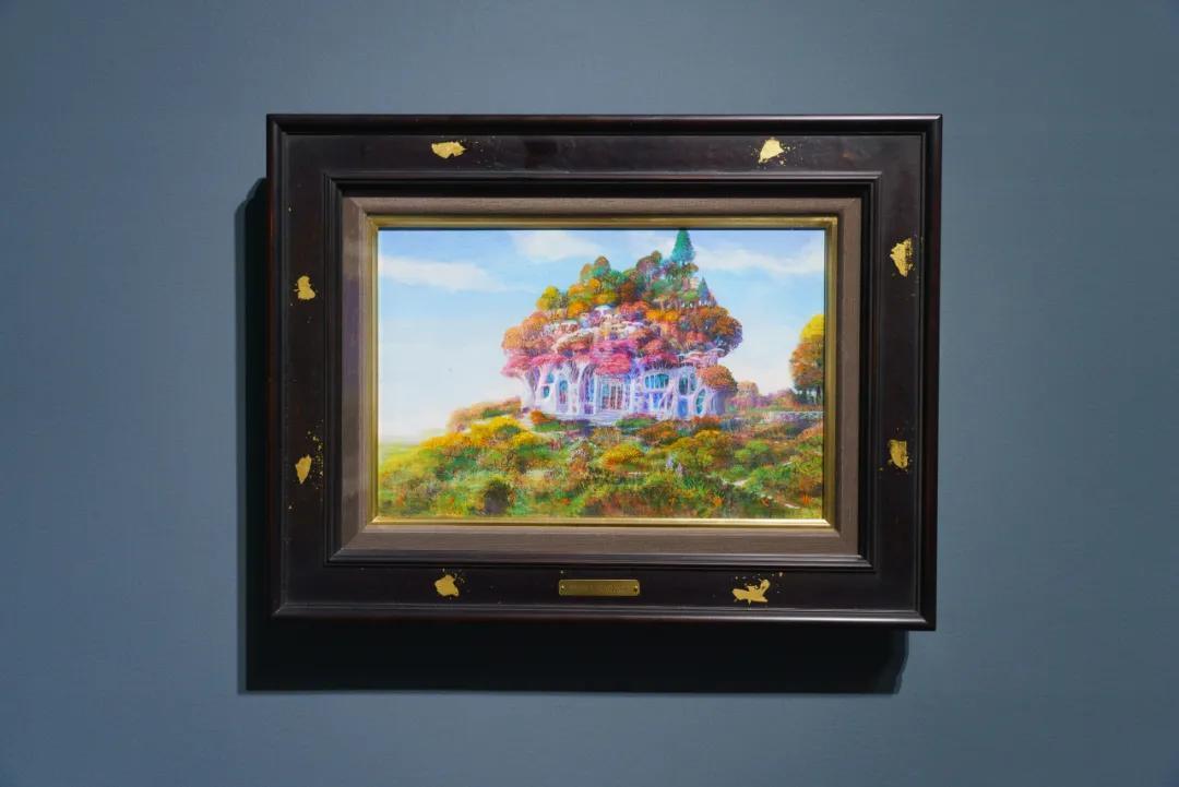 绝美|宫崎骏动画场景原画师,艺术家井上直久笔下的乌托邦世界