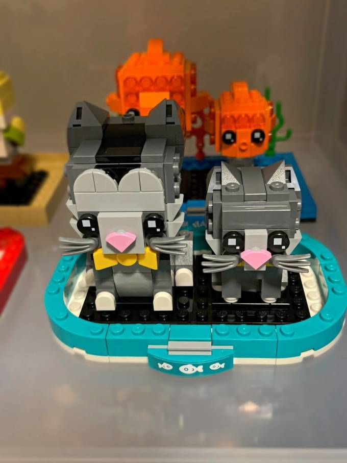 lego 乐高 brickheadz 方头仔系列 40441 短毛猫