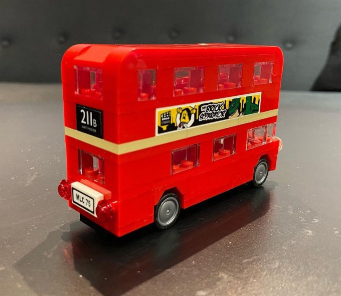 乐高40220红色双层伦敦巴士