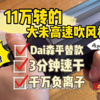 这款大未高速吹风机简直就是戴森的平替款!