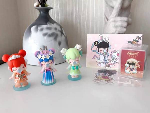 做工精致:nanci囡茜二代林深不知处,这款盲盒非常漂亮,做工非常不错