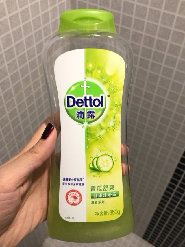 夏天的气息：滴露青瓜沐浴露