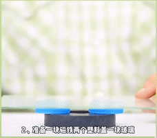 父子做放大镜实验烧了草地?分享几个简单安全、在家玩的科学实验