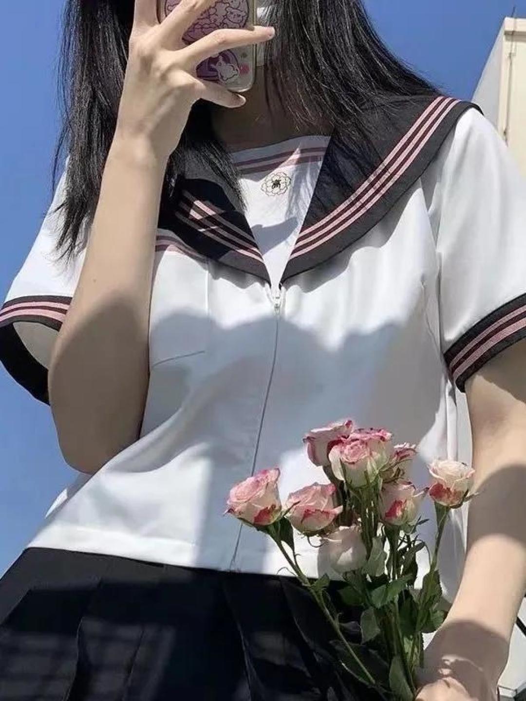 五月必备的!十款貌美清新的校供感水手服来啦~