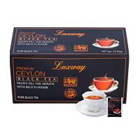 【进口】斯里兰卡乐卡斯红茶精选红茶25包袋泡茶50g独立包装茶叶