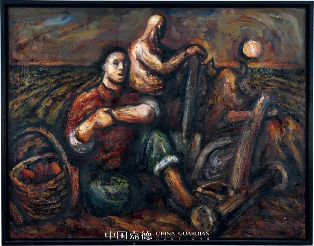 年代新潮美术语境下的中国当代|中国嘉德2021春_油画丙烯_什么值得买
