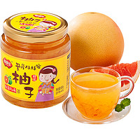 福事多蜂蜜柚子茶600g韩国风味冲饮果汁水果茶饮料