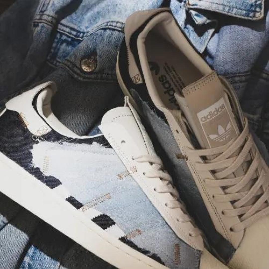 牛仔裤穿在了鞋身上？全新配色adidas originals Superstar WS1