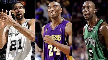 科比、邓肯、加内特正式入选2021届NBA名人堂，含金量最高的一届！