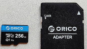 移动存储评测 篇三十八：性价比之选：ORICO microSDXC A2 V30 256GB TF存储卡开箱和使用体验