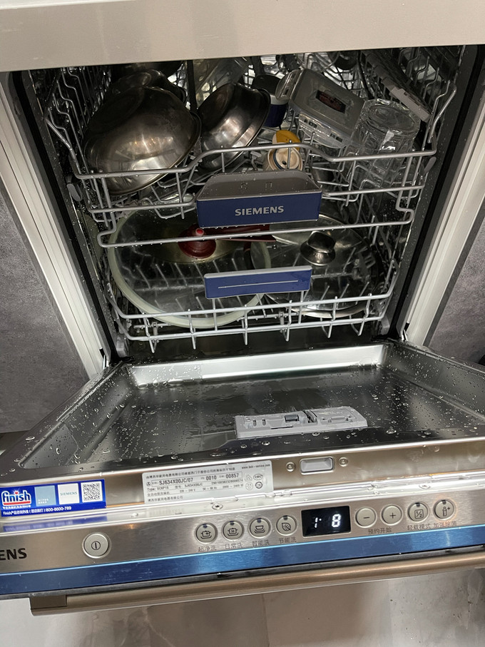 西门子嵌入式洗碗机