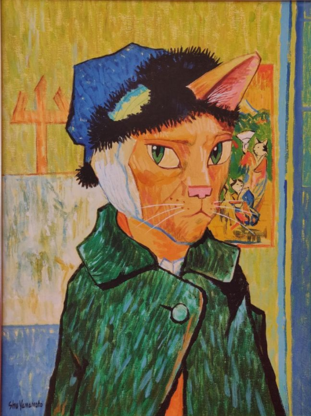 喵星人请进|日本艺术家笔下的猫咪“入侵”世界名画,萌到让人尖叫!