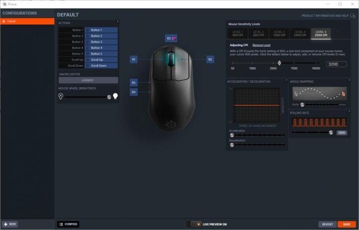 赛睿推出PRIME系列游戏鼠标：全系无孔轻量化设计